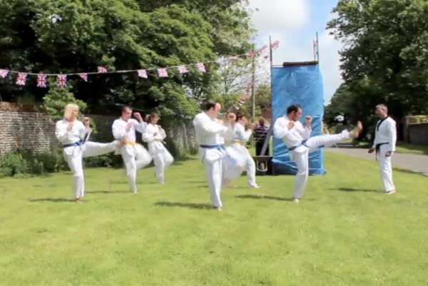 [Jubilee demonstration]